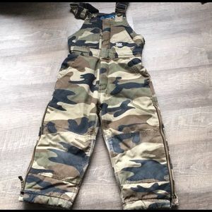 Walls Camo Snow Overalls 6/7
